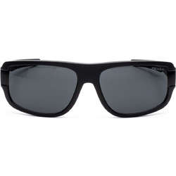 Prada Linea Rossa PS 03WS DG006F Αθλητικά Ανδρικά Γυαλιά Ηλίου Oversized Κοκάλινα Μαύρα με Γκρι Polarized Φακό