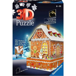 Puzzle Ravensburger Gingerbread House 3D 216 Κομμάτια