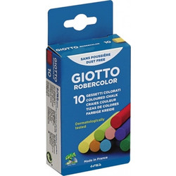 Κιμωλία Χρωματιστή Πλαστική σε Blister (000536900) Giotto 10τεμ