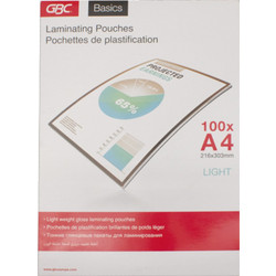 Ζελατίνες Πλαστικοποίησης Α4 Light Ibico (Συσ./100φ)