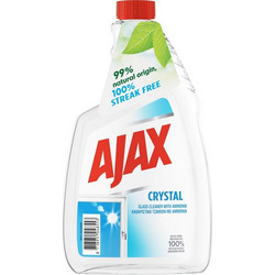 Ajax Crystal Clean Υγρό Τζαμιών Ανταλλακτικό 750ml