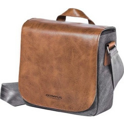 Olympus Mini Messenger bag from Leather and canvas