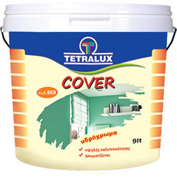 Tetralux Cover Υδρόχρωμα Εσωτερικού Χώρου Λευκό 3lt