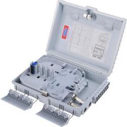 Outdoor Distribution Box IP65 with Key Lock for 16 x SC Simplex or 16 x LC Duplex adapters (0908015)
