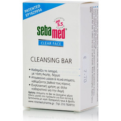 Sebamed Syndet Clear Μπάρα Σαπουνιού Καθαρισμού Προσώπου για Ακμή 100gr