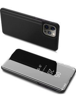 Powertech Clear View Back Cover Black (iPhone 13 Pro Max)
