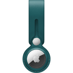 Apple AirTag Leather Loop Forest Green