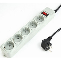 GEMBIRD SURGE PROTECTOR 5 SOCKETS 3M SPG3-B-10C