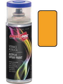 Ambro-Sol Σπρέι Βαφής Κίτρινο Σκούρο Gloss 400ml