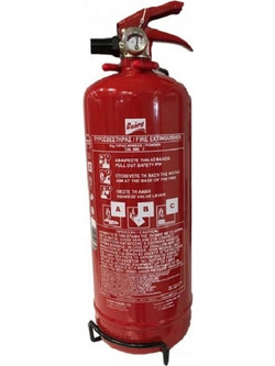 Auto Gs - Πυροσβεστήρας Ξηράς Κόνεως 2Kg Με Μανόμετρο 13Α 89Β C 0023196