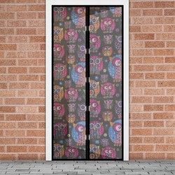DELIGHT magnetic Insect net for door owls 100x210cm (11398E)