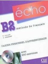 Echo B2 cahier personnel d'apprentissage