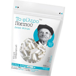 Του Παππού Φιλτράκια (47635) - Μακρύ 18mm Ultra Slim σε Σακουλάκι 500τεμ. - 5.7mm