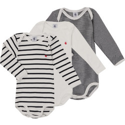 Petit Bateau Σετ Φορμάκια Εσώρουχα Μακρυμάνικα A01TB-00