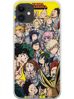 Θήκη My Hero Academia iPhone 11 Flexible TPU (Διάφανη Σιλικόνη)