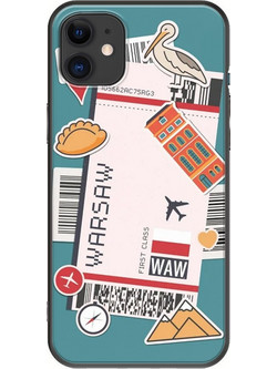 Θήκη Ticket To Warsaw iPhone 11 Black TPU (Μαύρη Σιλικόνη)