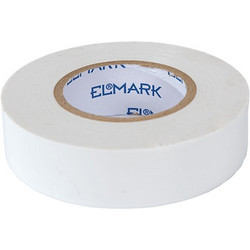 INSULATING TAPE 20mx19mm WHITE - 51022