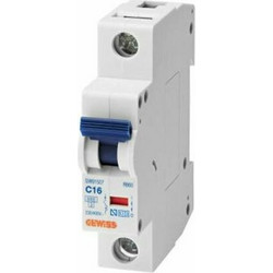 Gewiss Αυτόματη ασφάλεια μονοφασική (1P) 6A C 6Ka 331GW91505