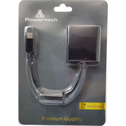 POWERTECH MINI DISPLAY PORT MALE - DVI-I FEMALE