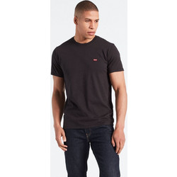 Levis Ανδρικό T-shirt Original Housemark Tee Μαύρο 56605-0009