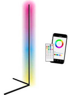 ΕΠΙΔΑΠΕΔΙΟ ΦΩΤΙΣΤΙΚΟ LED 12W ΜE ΧΕΙΡΙΣΤΗΡΙΟ & WIFI RGB IP20 ΜΑΥΡΟ 405-501 COMMEL 3856024403634