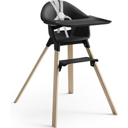 Stokke Clikk High Chair Καρεκλάκι Φαγητού Natural Black