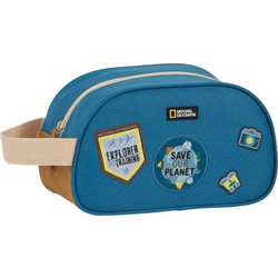 Safta National Geographic Explorer 812009248 Παιδικό Νεσεσέρ Ταξιδίου 26x12x15cm Μπλε