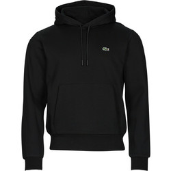 Lacoste Ανδρικό Φούτερ με Κουκούλα & Τσέπες Μαύρο 3SH9623-031