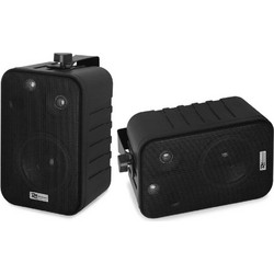 Power Dynamics BV40V Παθητικά Ηχεία Τοίχου 10W Αδιάβροχα Μαύρα (Ζεύγος)