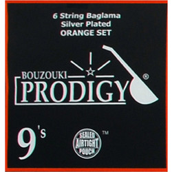 Prodigy Orange Χορδές Μπαγλαμά 9-22 Σετ