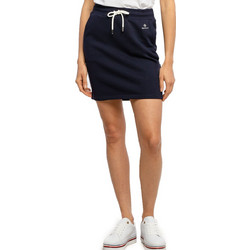 Gant Μίνι Φούστα Υφασμάτινη Ψηλόμεση Pencil Navy Μπλε 4204704