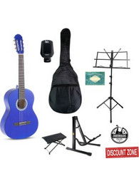 Gewa PS510145 3/4 Premium Blue Bundle