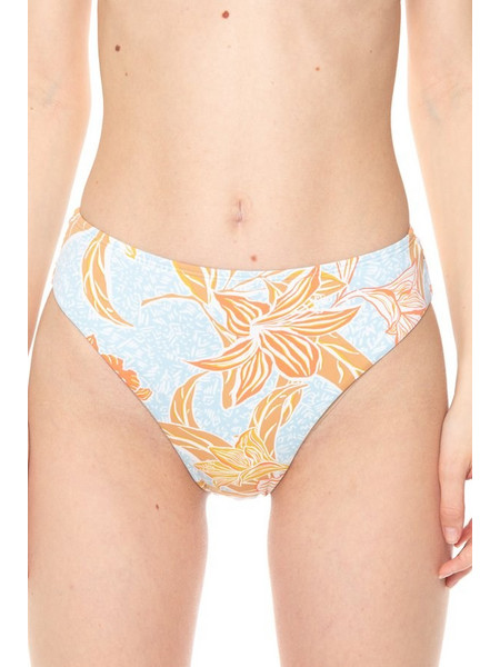 Roxy Island In The Sun Bikini Slip Floral Γαλάζιο ERJX404302