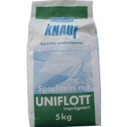 KNAUF - Υλικό αρμολόγησης γυψοσανίδας, Uniflott ανθυγρό, 5kg/σακί