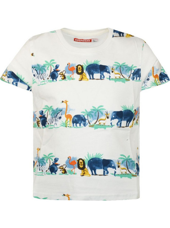 Energiers Παιδικό T-Shirt Κοντομάνικο Λευκό 12-222121-5