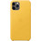 Apple Leather Case Meyer Lemon (iPhone 11 Pro)