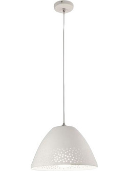 Fabas Luce Casale Κρεμαστό Φωτιστικό Οροφής Μονόφωτο E27 Λευκό 3532-40-102