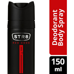 STR8 Red Code Body Refresh Ανδρικό Αποσμητικό Spray 48h Χωρίς Αλουμίνιο 150ml