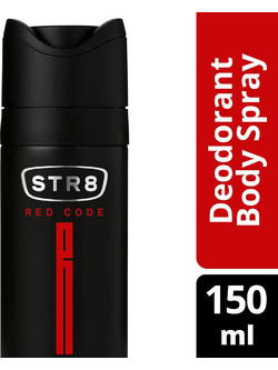 STR8 Red Code Body Refresh Ανδρικό Αποσμητικό Spray 48h Χωρίς Αλουμίνιο 150ml
