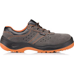 AXON SAFETY SUEDE01 Suede Παπούτσι Εργασίας Χωρίς Σίδερο Γκρι