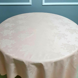 Τραπεζομάντηλο 160x160cm Laura Jacquard Joli 005.042 Σομόν