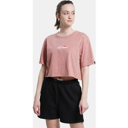 Ellesse Celesi Γυναικείο Αθλητικό Crop Top Σομόν SGM14013-814