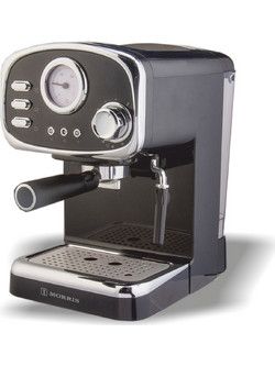 Morris Retro R20822EMK Black Μηχανή Espresso 1100W 20bar
