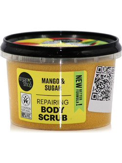 Natura Siberica Organic Shop Mango & Sugar Scrub Σώματος 250ml