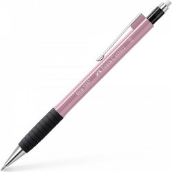 Μηχανικό Μολύβι Faber Castell Grip1347 0.7mm Με Γόμα Shadow Rose 134727