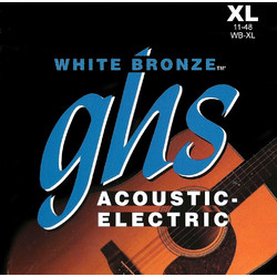 GHS WB-XL Σετ 6 Χορδές Ακουστικής Κιθάρας Bronze 11-48" Extra Light Tension