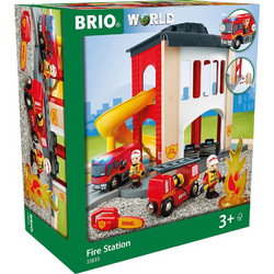Brio World Fire Station With Emergency Vehicle 33833