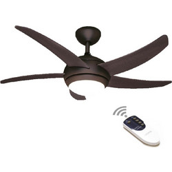 Gruppe L44001 Ανεμιστήρας Οροφής 112cm 55W με Φως & Τηλεχειριστήριο Καφέ