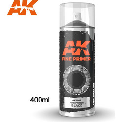 ΑΚ FINE PRIMER BLACK SPRAY 400ml - ΑΣΤΑΡΙ ΜΟΝΤΕΛΙΣΜΟΥ ΑΚ ΣΕ ΣΠΡΕΥ (ΜΑΥΡΟ) 400ml