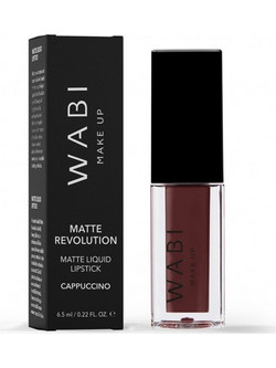 WABI Matte Revolution Cappuccino Liquid Κραγιόν 6.5ml